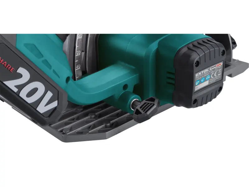 pila kotoučová aku SHARE20V, 165mm, BRUSHLESS, 20V Li-ion, 2Ah