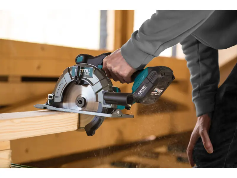 pila kotoučová aku SHARE20V, 165mm, BRUSHLESS, 20V Li-ion, 2Ah