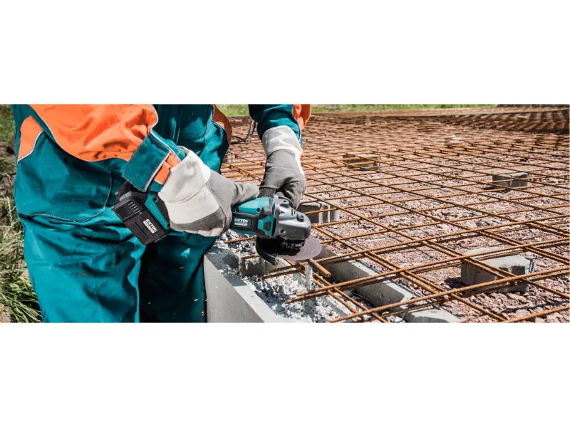 bruska úhlová aku SHARE20V, 125mm, BRUSHLESS, 20V Li-ion, 2Ah