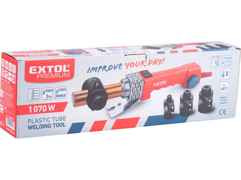 svářečka polyfúzní 8897211, 1070 W