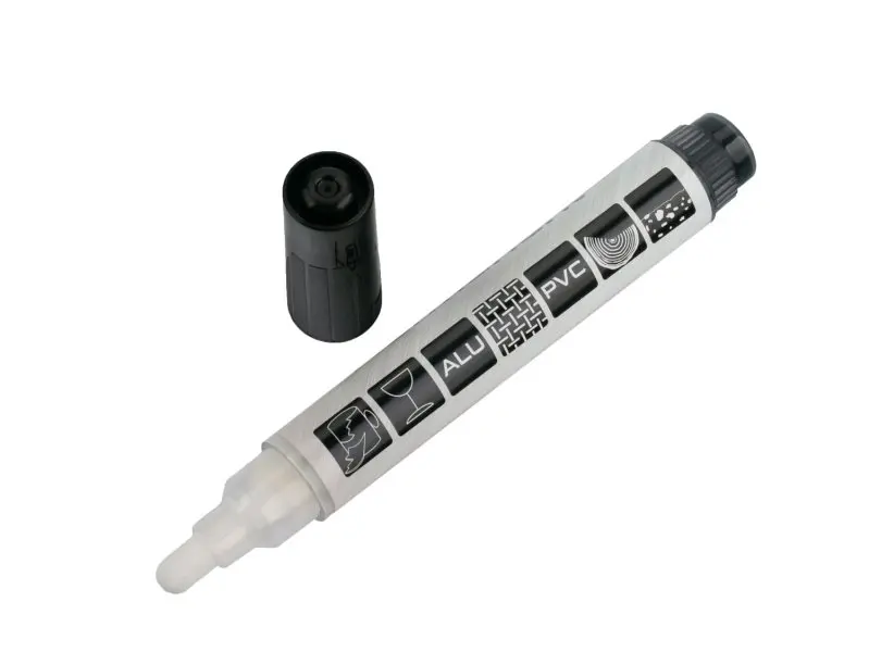 Značkovač permanentní černý 144mm extra silný hrot 6.5mm