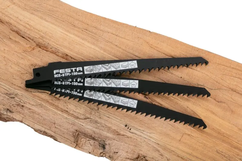 Plátek pilový FESTA do ocasky 150x19x1.3mm HCS 3ks