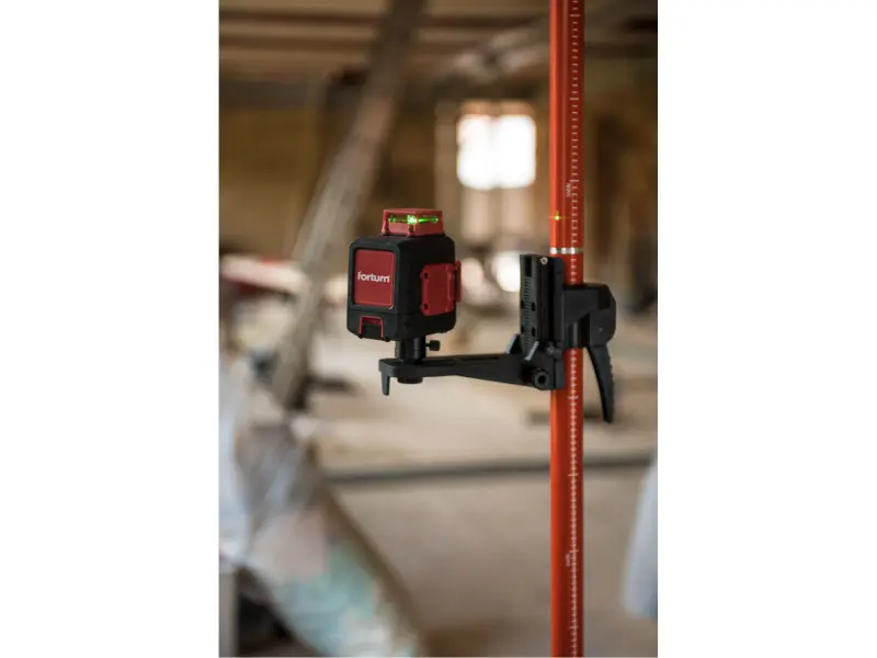 laser zelený liniový, křížový samonivelační, 1H360° x 1V