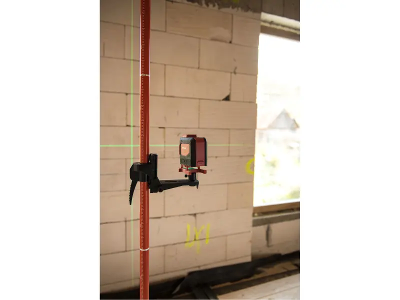 laser zelený liniový, křížový samonivelační, 1H360° x 1V