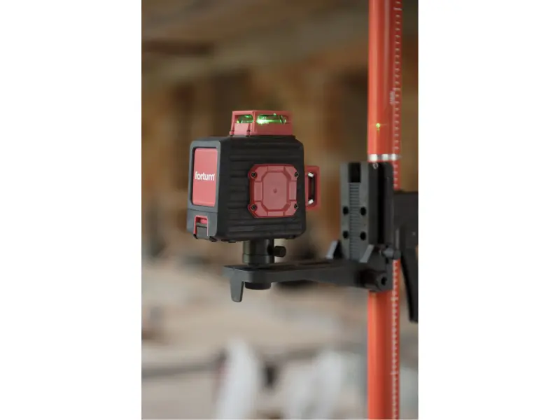 laser zelený liniový, křížový samonivelační, 1H360° x 1V