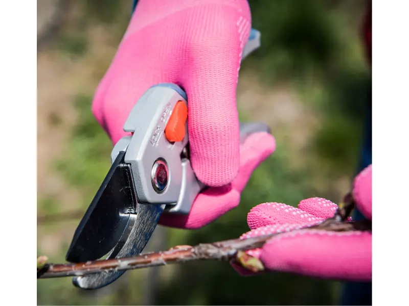 rukavice z polyesteru s PVC terčíky na dlani, velikost 7