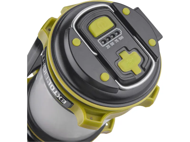 svítilna 350lm, Cree XPG2 LED, 360° osvětlení, USB nabíjení s powerbankou, CREE XPG2 R5 LED + 40x LED