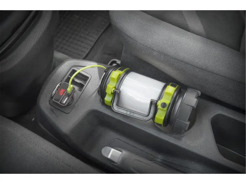 svítilna 350lm, Cree XPG2 LED, 360° osvětlení, USB nabíjení s powerbankou, CREE XPG2 R5 LED + 40x LED