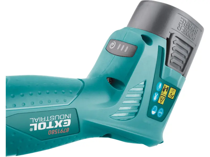 nůžky zahradnické aku, 16V Li-ion, 2×2Ah