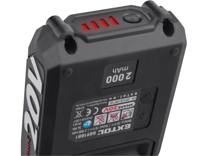 baterie akumulátorová SHARE20V, 2Ah