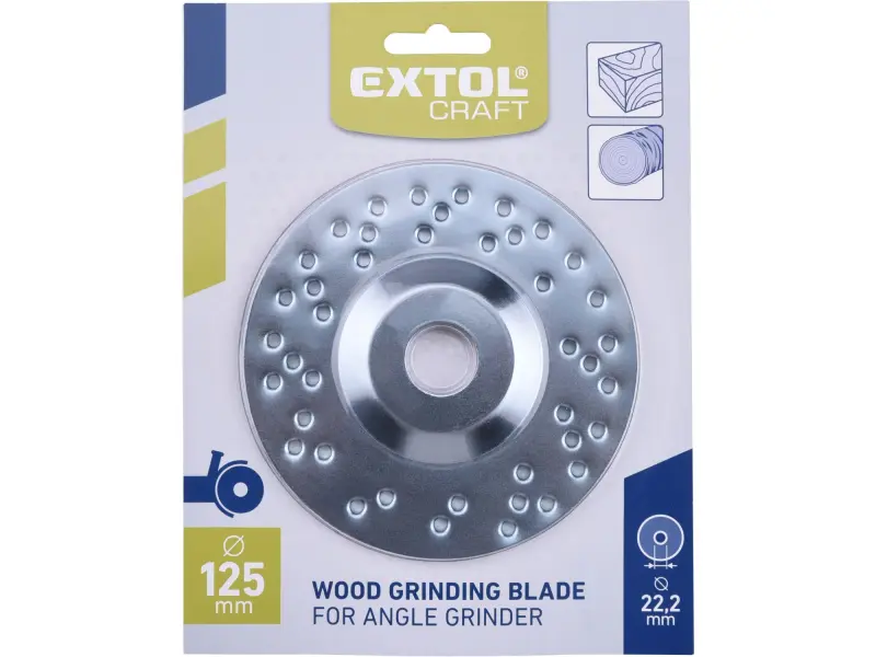 kotouč na dřevo, O 125x1x22,2mm, extra hrubý