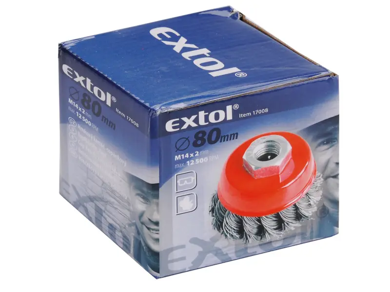 kartáč hrnkový copánkový, O 80mm