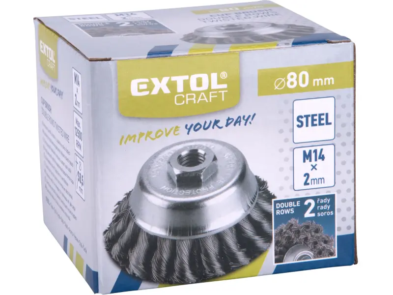 kartáč hrnkový copánkový 17009, O 80 mm