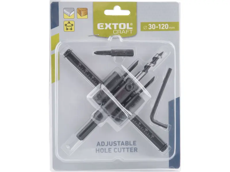 vrták nastavitelný vykružovací, O 30-120mm