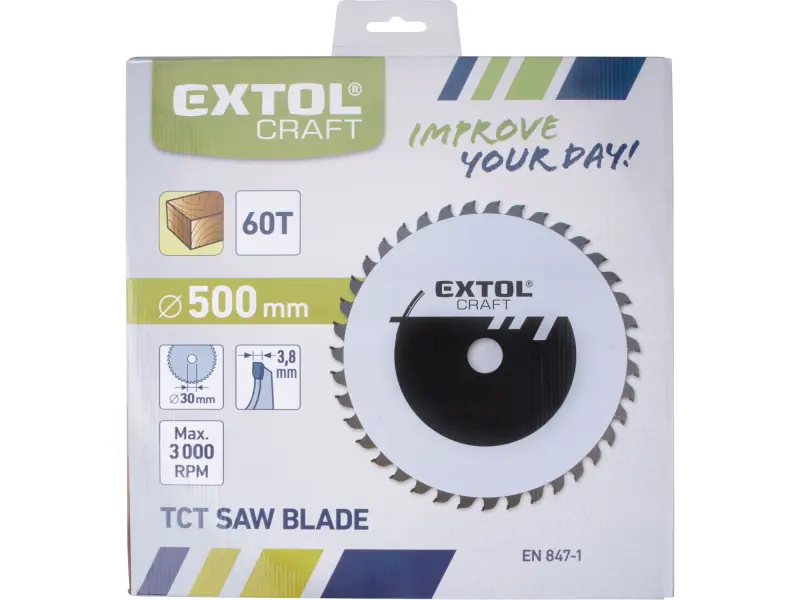 kotouč pilový s SK plátky, O 500x3,8x30mm, 60T