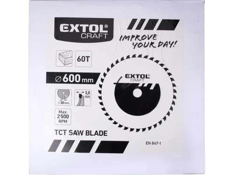 kotouč pilový s SK plátky, O 600x3,8x30mm, 60T