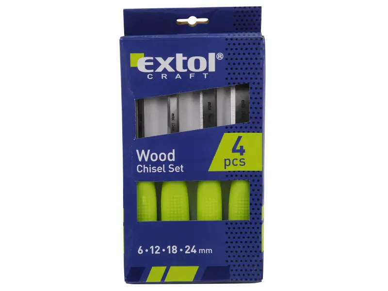 dláta, sada 4ks, 6-12-18-24mm