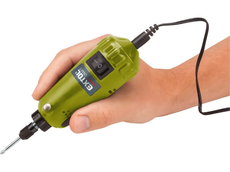 mini vrtačka/bruska s transformátorem v kufříku