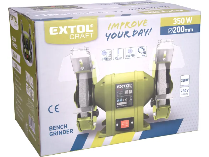 bruska stolní dvoukotoučová, 350W