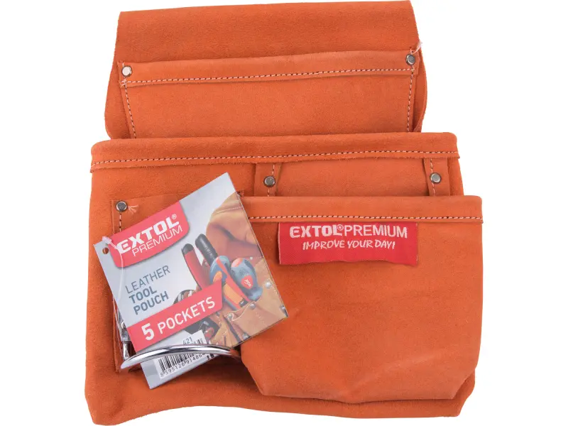 pás na nářadí kožený 421, 3 kapsy