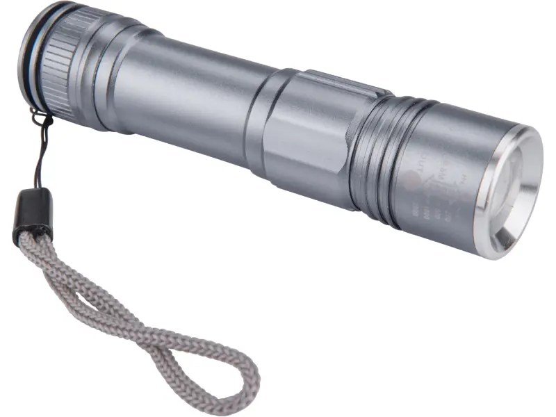 svítilna 280lm, zoom, USB nabíjení, XPE LED