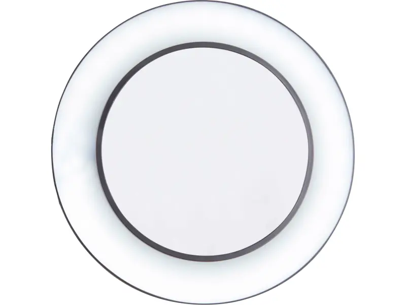 lampa stolní s lupou, USB napájení, černá, 2400lm, 3 barvy světla, 5x zvětšení