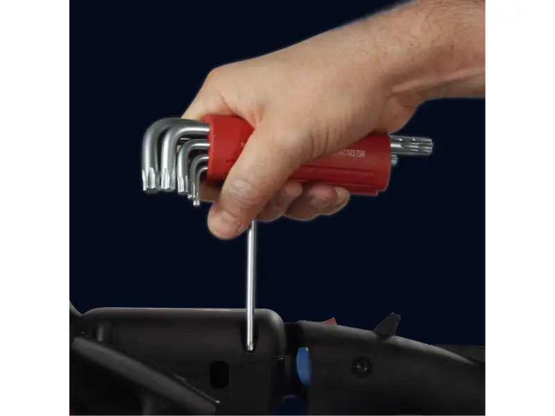 L-klíče TORX 4710300, sada 9ks, 10-50