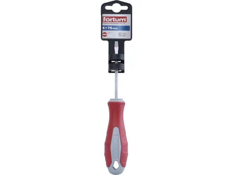 šroubovák plochý, (-) 4x75mm, S2