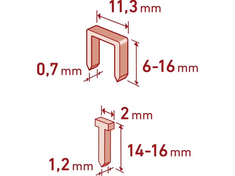 pistole sponkovací 4770701, 6-16mm