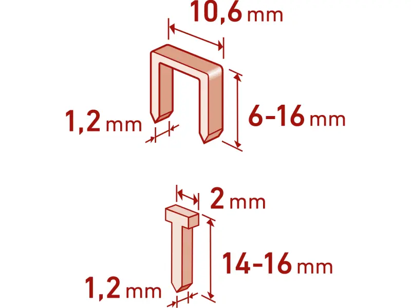 pistole sponkovací 4770702, 6-16mm