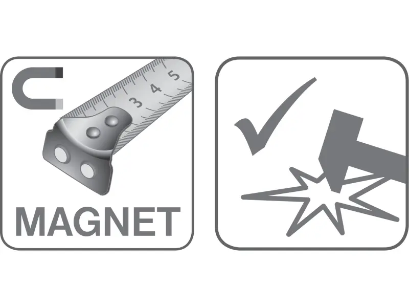 metr svinovací NEREZ, 5m, š. pásky 19mm