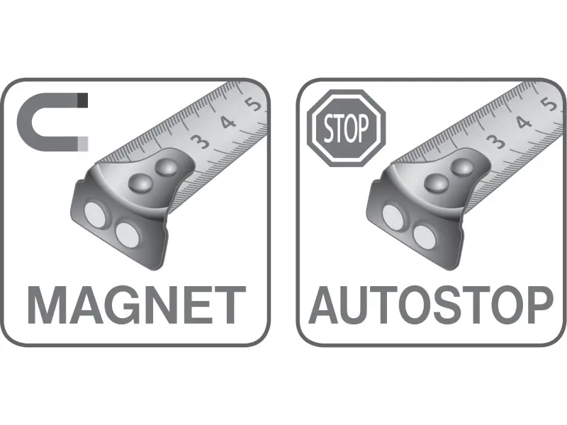metr svinovací 4780207, 7,5m, š. pásku 25mm