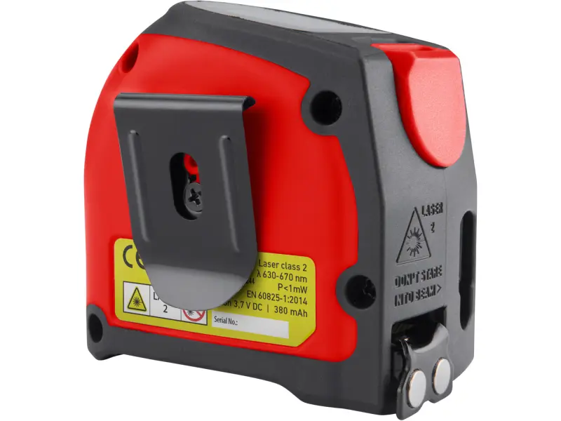 metr laserový 40m v kombinaci s 5m svinovacím, laser: 0,129 - 40m