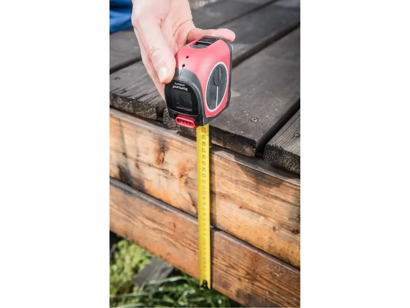 metr laserový 40m v kombinaci s 5m svinovacím, laser: 0,129 - 40m