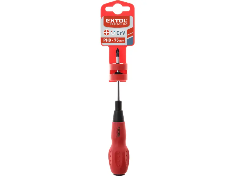šroubovák křížový phillips 55021, PH 0x75mm, CrV