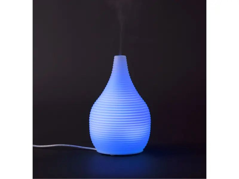 aroma difuzér SNOWY - SNĚŽNÝ, osvěžovač a zvlhčovač vzduchu, mléčné sklo, USB