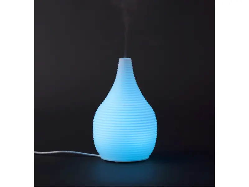 aroma difuzér SNOWY - SNĚŽNÝ, osvěžovač a zvlhčovač vzduchu, mléčné sklo, USB