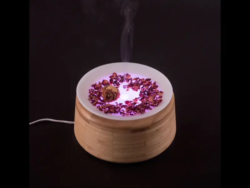 aroma difuzér BASE - ZÁKLADNA, osvěžovač a zvlhčovač vzduchu, bambus