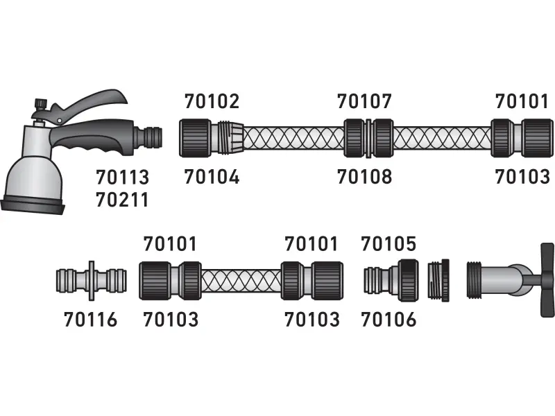 postřikovač zahradní na hadici
