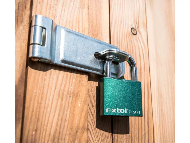 zámek visací litinový barevný, 63mm EXTOL CRAFT
