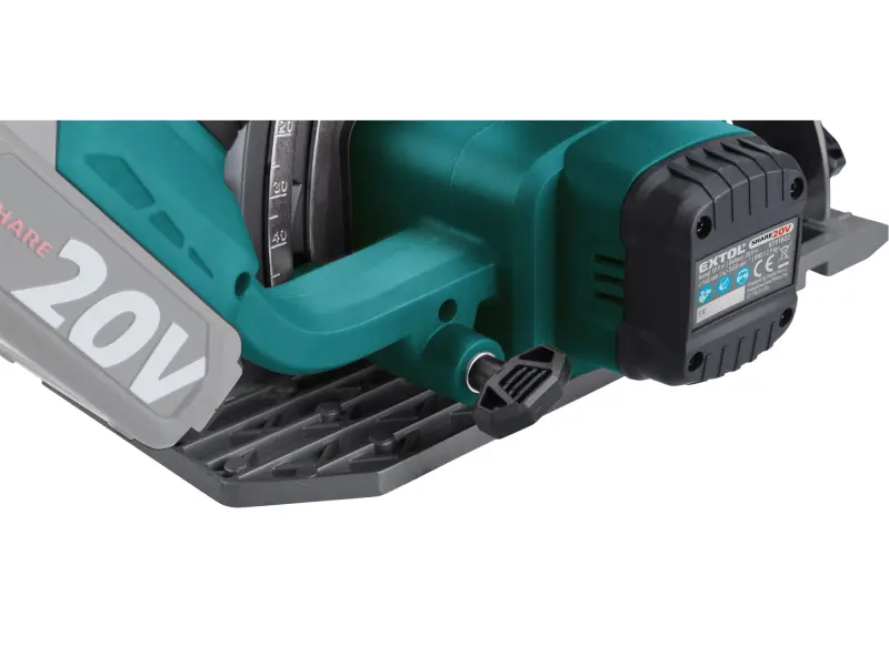 pila kotoučová aku SHARE20V, 165mm, BRUSHLESS, 20V Li-ion, bez baterie a nabíječky