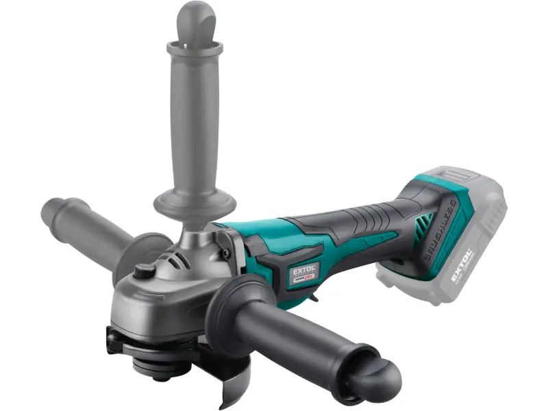 bruska úhlová aku SHARE20V, 125mm, BRUSHLESS, bez baterie a nabíječky