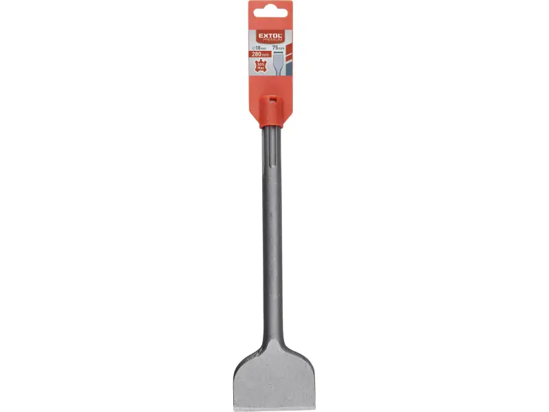 sekáč plochý SDS MAX, 280x18mm, šířka ostří 75mm