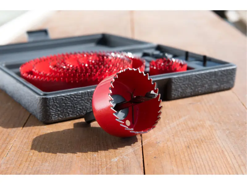 vrtáky vykružovací korunkové, 13průměrů O 19-127mm