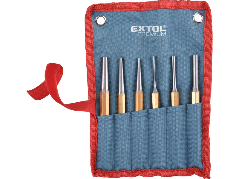 průbojníky a vyrážeče, sada 6ks