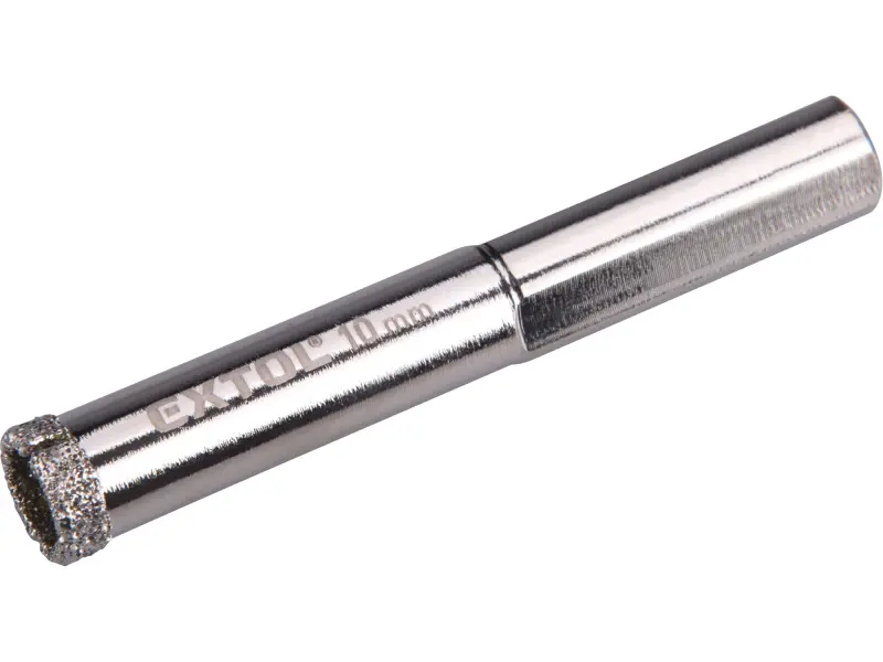 korunka vykružovací diamantová na sklo a keramiku, O 10mm