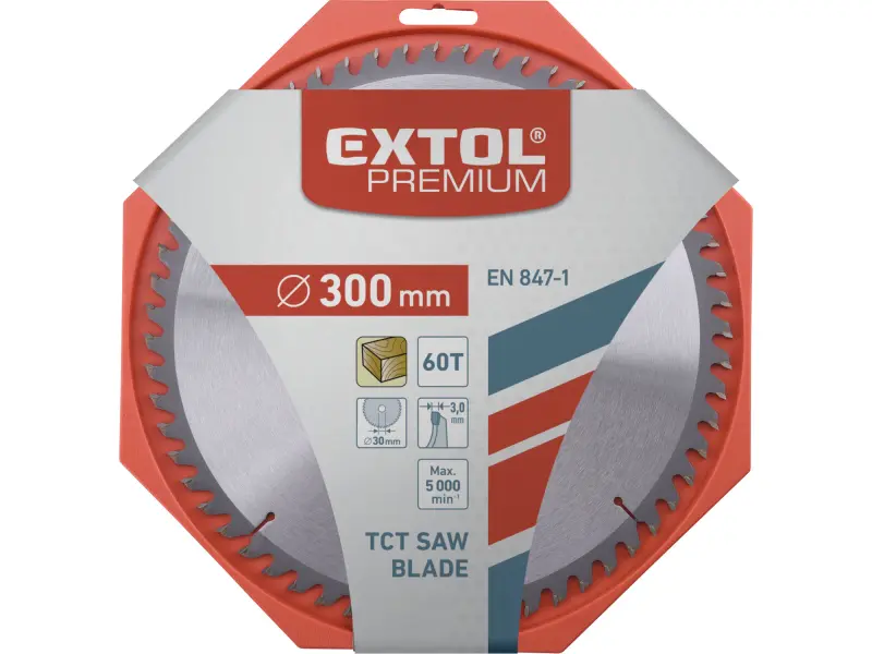 kotouč pilový s SK plátky, O 300x3,0x30mm, 60T