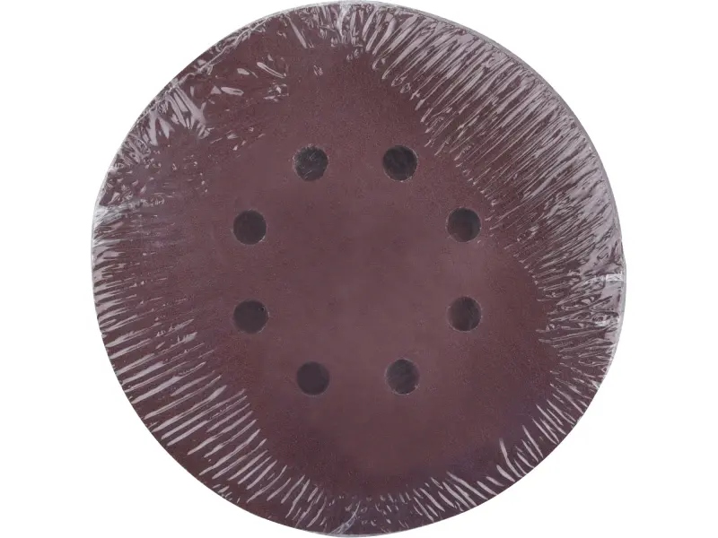 papíry brusné výsek, suchý zip, bal. 10ks, 150mm, P120, 8 otvorů