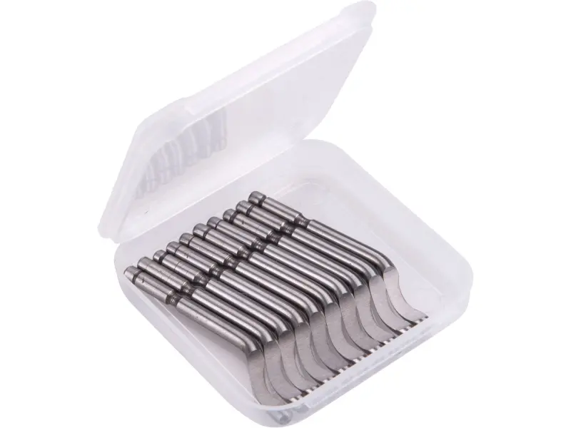 odhrotovač univerzální, dřík 3,2mm +10ks náhradních čepelí, HSS M35 (5% Co)