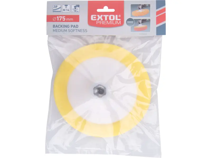 nosič leštících kotoučů, ⌀175mm, M14, střední tvrdost